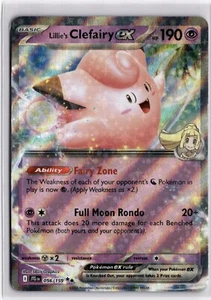 Lillie’s Clefairy ex 56/159 SV09: Journey Together doble raro holograma - casi nuevo - Imagen 1 de 2