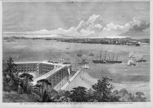 GREAT EASTERN STEAMSHIP, NEW YORK HARBOR, TELEGRAPH - Picture 1 of 1