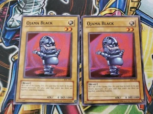 Yugioh - Ojama Black IOC-002 VLP Unlimited Common X2 - Picture 1 of 1