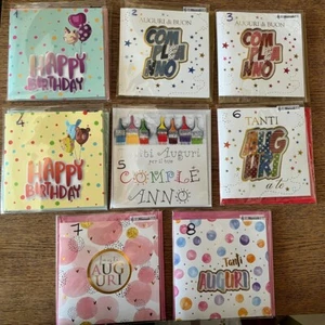 BIGLIETTO MUSICALE REGALO AUGURI COMPLEANNO CON BUSTA HAPPY BIRTHDAY 17X17 - Picture 1 of 4