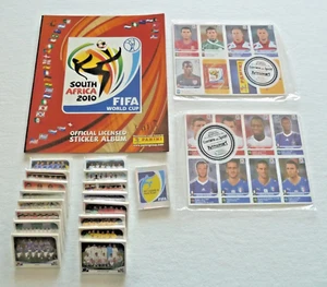 Serie Completa WC South Africa 2010 Figurine Panini + Album Vuoto Aggiornamenti - Picture 1 of 10