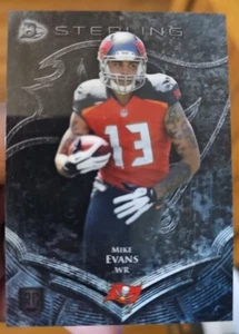 MIKE EVANS 2014 Bowman Sterling ROOKIE RC #10 Buccaneers - Picture 1 of 3