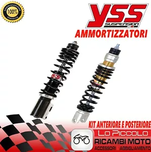 KIT AMMORTIZZATORI YSS ANTERIORE E POSTERIORE GAS PIAGGIO ZIP SP 50 2001 - 2012 - Foto 1 di 1