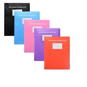 Personalised A4 Display Book Presentation Folder Business Portfolios 104 Pockets - Picture 1 of 32