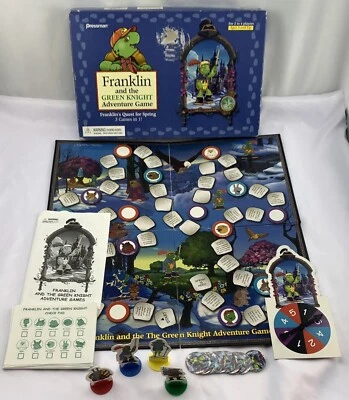 2000 Franklin and the Green Knight Adventure Game by Pressman Complete Good Cond - Image 1 of 4