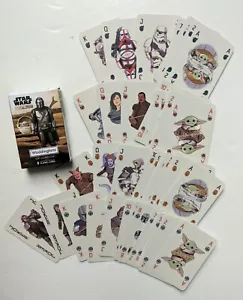 Star Wars The Mandalorian Waddingtons of London Number 1 Playing Cards Poker NEW - Picture 1 of 3