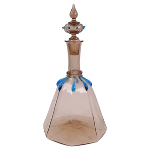 Salviati Murano Glass Decanter Venice Mosaic Venetian Opalescent h25cm c1875 - Picture 1 of 15