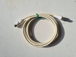 Coaxial cable for TV antenna 1.5 m white - Picture 1 of 2