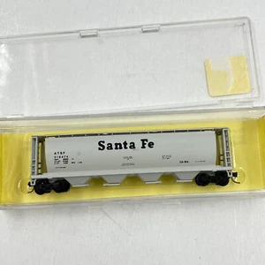 CS Model Trains N Scale Santa Fe ATSF 316474 Cylindrical Grain Hopper,7103 - NEW - Picture 1 of 7