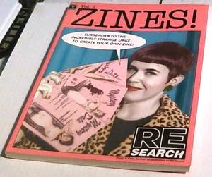 Zines! Vol. I by V. Vale (1996, Trade Paperback) V RE / search book - Picture 1 of 2