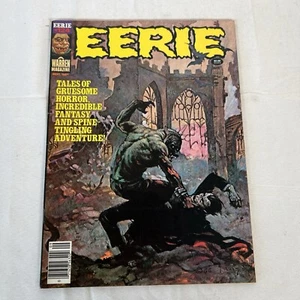 EERIE Magazine #124 Frank Frazetta Cover Warren 1981 - Picture 1 of 5
