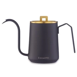 Gooseneck Pour Over Coffee Kettle 20 Oz Stainless Steel Hand Drip Coffee Pot Wit - Picture 1 of 9