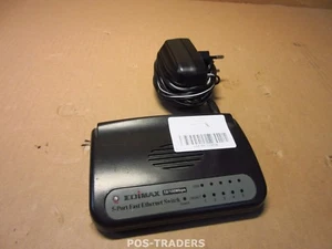 EDIMAX ES-3105P 5-Port 10/100Mbps RJ-45 Fast Ethernet Switch - INCL POWER SUPPLY - Bild 1 von 2