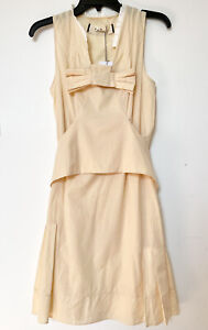 Marni Peach Cotton Dress Size S New 