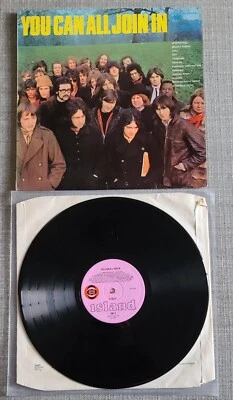 VARIOUS ARTISTS-YOU CAN ALL JOIN IN-ORIGINAL UK ISLAND RECORDS SAMPLER LP-1969 - Image 1 of 2
