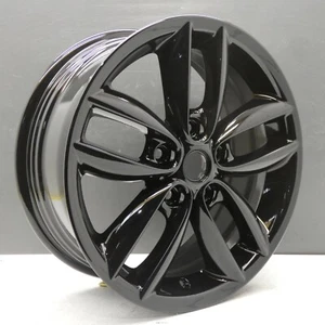 MINI COUNTRYMAN R124 R60 17" ALLOY WHEEL RIM GLOSS BLACK 7J 9803726 OEM X1 - Picture 1 of 19