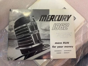 Brochure concessionario motori fuoribordo Mercury Models 1962 vintage nuovi Rockford iL - Foto 1 di 5