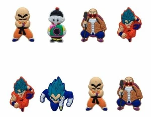 Dragon Ball Z Characters Themed Set of 8 Mini Size Fridge Magnets - Picture 1 of 1