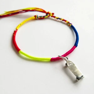 Rainbow Skateboard Bracelet Gift Bag Love Skateboard Skater Girl Skateboarding - Picture 1 of 3