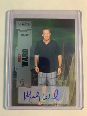 2022 Skybox Metal Universe Champions Auto Micky Ward #011 Auto - Image 1 of 2