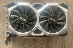 MSI NVIDIA GTX 1650 D6 Ventus XS OC 4GB GDDR6 Carte Graphique Gaming DisplayPort - Foto 1 di 8