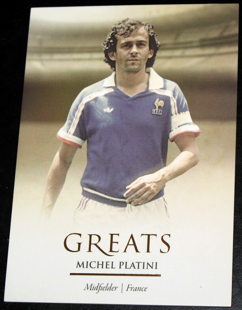 【2025年】お歳暮ギフト Michel Platini sale for Cards Trading Sports French Soccer その他
