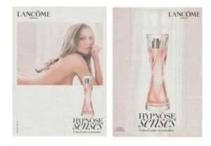 Hochglanzpapier Werbung + Klappe - Hypnôse Senses de Lancôme beidseitig - Bild 1 von 1