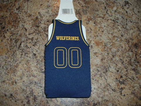 Michigan Wolverines Official NCAA Jersey Bottle Holder New Cover