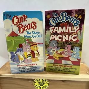 The Care Bears VHS Movie Lot ( VHS 1980’s Movies ) RARE Vintage TV Kids Video - Foto 1 di 10
