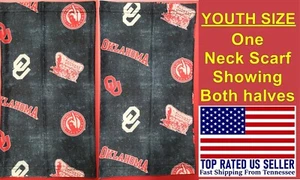 Oklahoma Sooners YOUTH Face Mask Neck Bandana Scarf Balaclava Multifunction - Picture 1 of 4