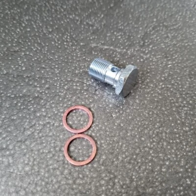 Hohlschraube Multicar M22 M24 M25 M12x1 Bremse Radbremszylinder Radzylinder NEU - Bild 1 von 2