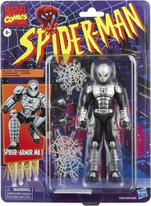 Figura de acción Spider-Man Retro Marvel Legends Spider-Armor MK I 6 pulgadas - Imagen 1 de 1