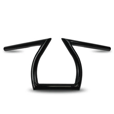 KRATOR Negro Universal 1" (25 mm) Barra Z Manillar Moto para Harley-Davidson Foto 1 de 4