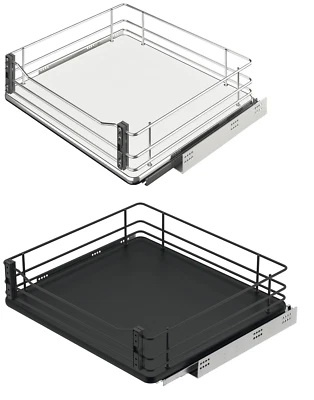 Häfele Armario Base Frontal Extraíble Estante Cocina Salida Cesta Tablar-Auszug - Imagen 1 de 4
