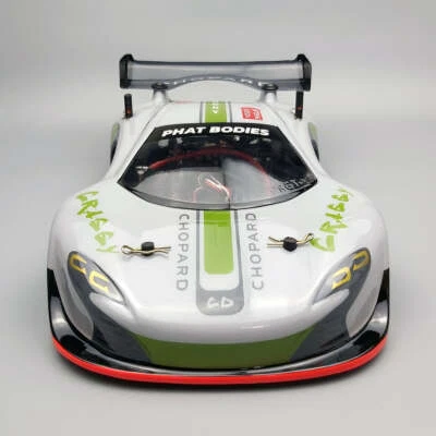 PHAT BODIES GTM GT12 LMGT3 body shell Schumacher Atom Zen Xray X12 1/12