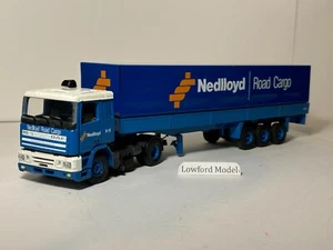 Tekno DAF 95 + Tilt trailer Nedlloyd road cargo 1.50 scale (used) - Picture 1 of 12