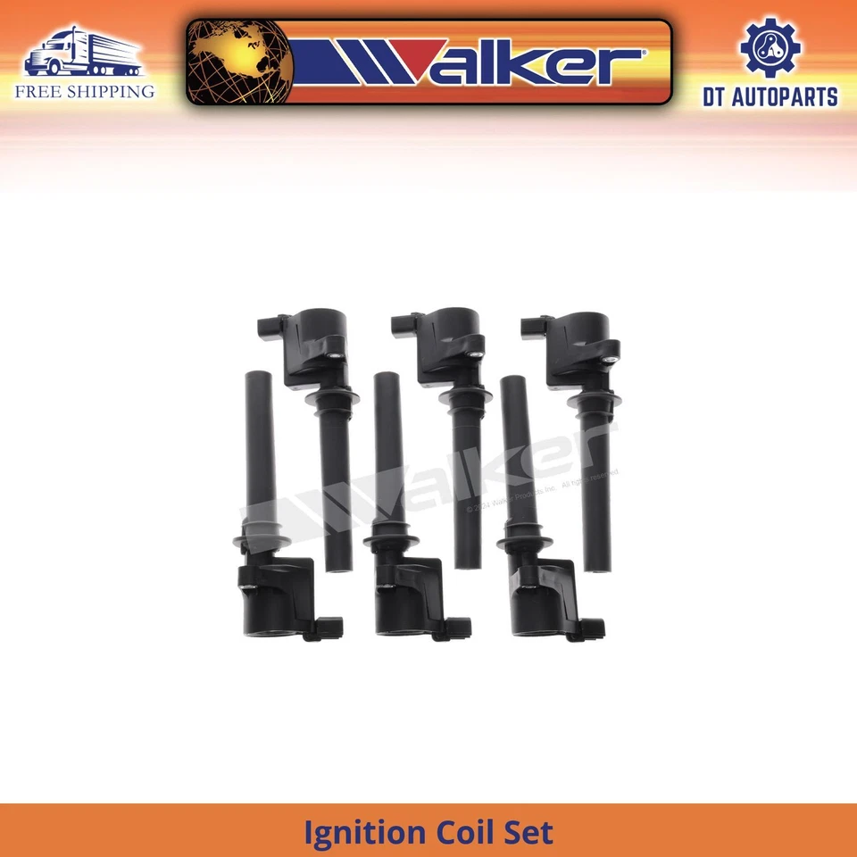 Juego de bobinas de encendido Walker 2006 para Mercury Montego 3,0 L V6 2005-2007 Foto 1 de 4
