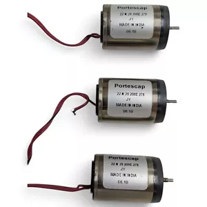 3 Pcs Portescap DC Motor, 3.8 W, 18 V DC, 7 mNm, 6300 rpm, 2mm Shaft Diameter - Picture 1 of 5