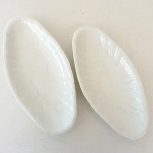 * 2 RAVIERS EN GIEN BLANC 26 cm de long - Imagen 1 de 6