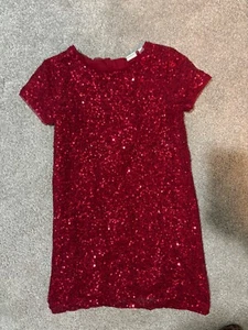 girls gap sequined shift dress - Picture 1 of 1