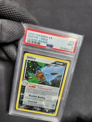 2006 Pokemon Shiftry 12/92 EX Legend Maker Holo Pokémon Card Graded PSA 9 MINT - Image 1 of 4