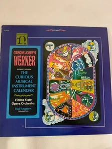 G.J. WERNER LP Curious Musical Instrument Calendar Vinyl - Nonesuch H-71193 - Picture 1 of 3