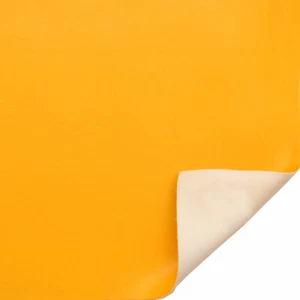 Boat Knit Back Vinyl | Faux Leather Gold Bright Yellow 54 Inch (YD) - Picture 1 of 3