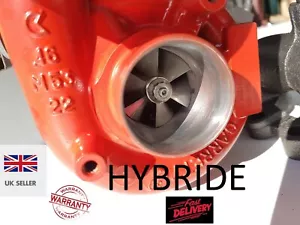 Genue GARRETT HYBRID TURBOCHARGER AUDI SEAT SKODA VW 2.0 TDI BKD AZV PD140-170 - Picture 1 of 12