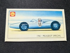 1970 Shell Racing Cars of the World Card # 44 1961 Peugeot (EX) - Picture 1 of 3