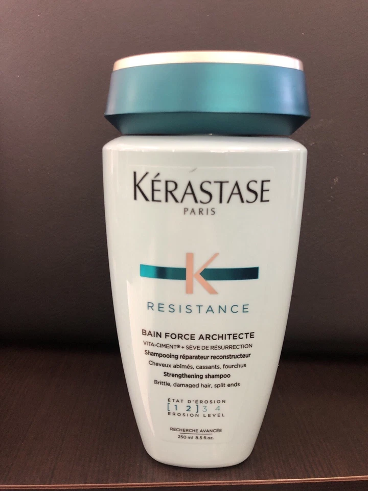 Champú fortalecedor Kerastase Resistance Bain Force Architecte 8,5 oz Foto 1 de 1