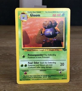 Gloom 37/64 Pokemon Card 1999 Jungle Set Uncommon  - Picture 1 of 1