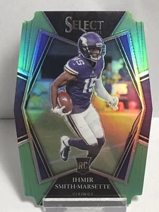 2021 Select Ihmir Smith-Marsette Premier NEON GREEN Prizm /349 Die-Cut RC - Bild 1 von 3