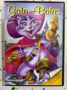EL GATO CON BOTAS DVD + EL PERRO DE LAS CEJAS BLANCAS + EL LOBO Y LOS 7 NIÑOS - Imagen 1 de 3