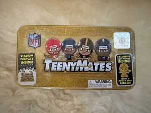 NFL Teeny mates series 10 x collector Tin Set Brand New Sealed - Picture 1 of 3